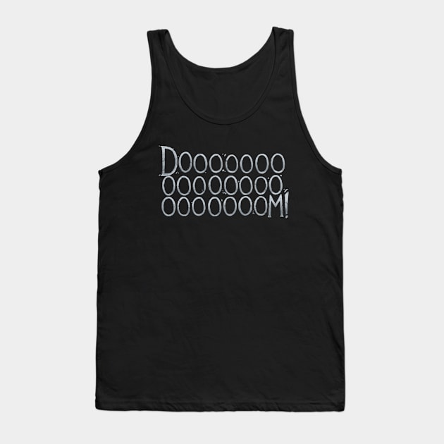 Rusty Quill Gaming - Doooooooooom! Tank Top by Rusty Quill